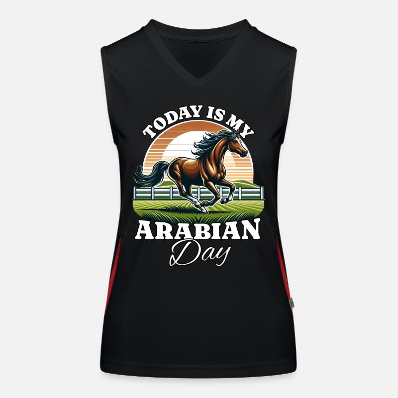 Arabe Débardeur respirant contrasté Femme