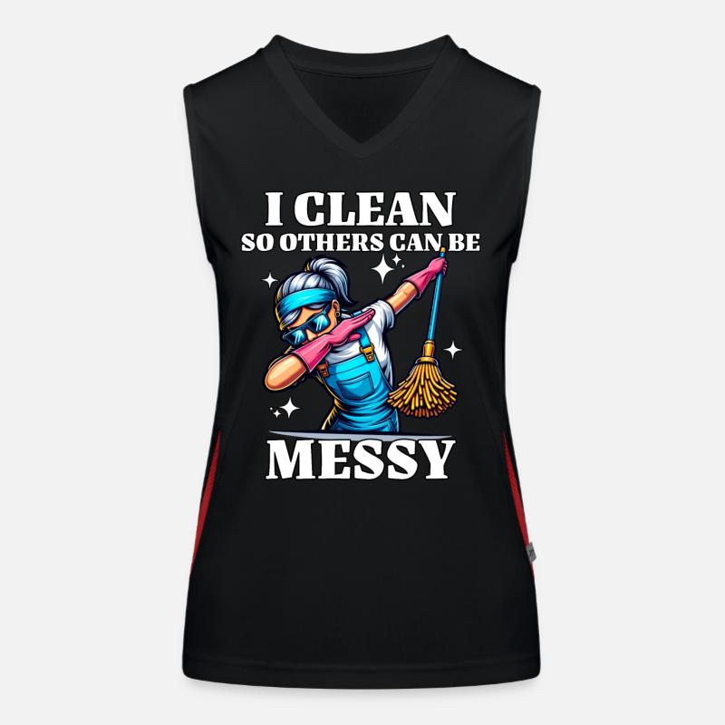 Cleaner Women's Functional Contrast Tank Top