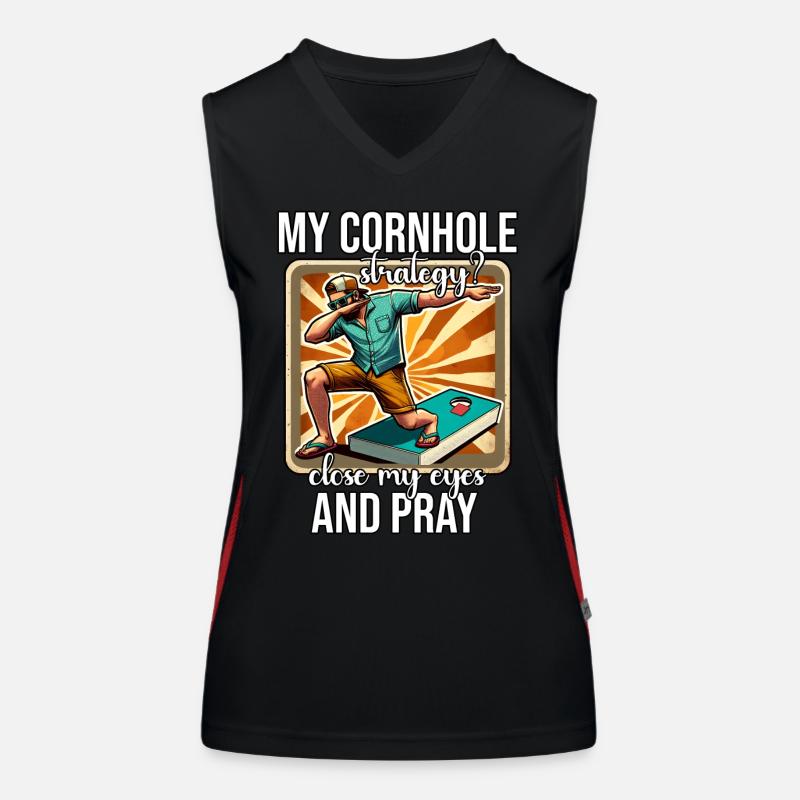 Sacklock Funktionelles Kontrast-Tank Top für Frauen