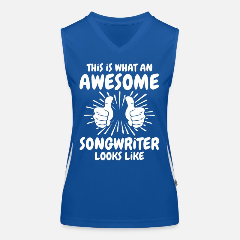 Compositeur Débardeur respirant contrasté Femme