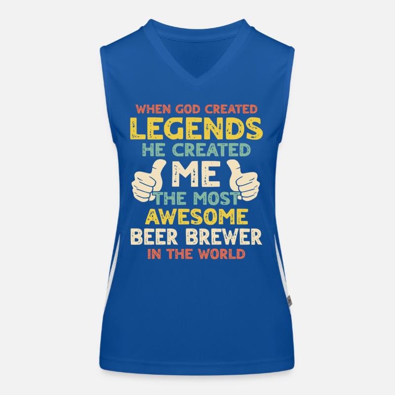 Brewer Women's Functional Contrast Tank Top