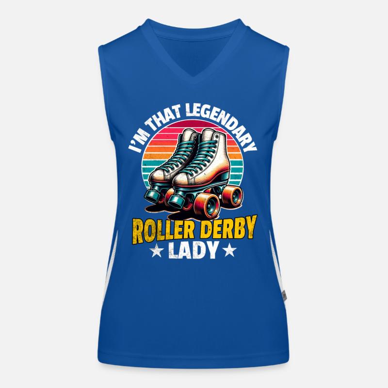 Roller Derby Legend Women's Functional Contrast Tank Top