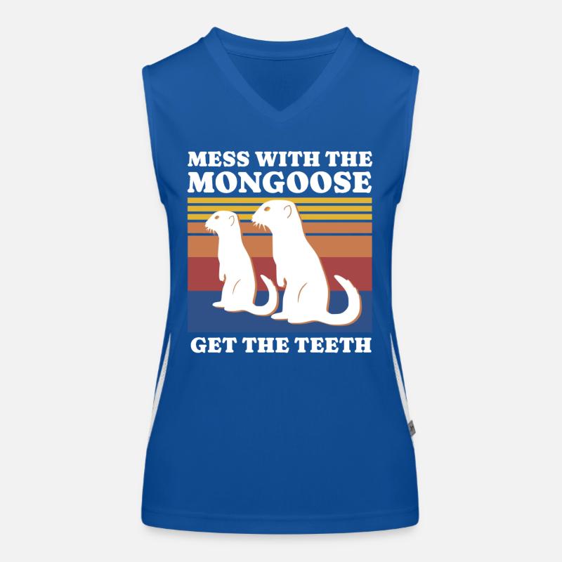 Mongoose Saying Women's Functional Contrast Tank Top