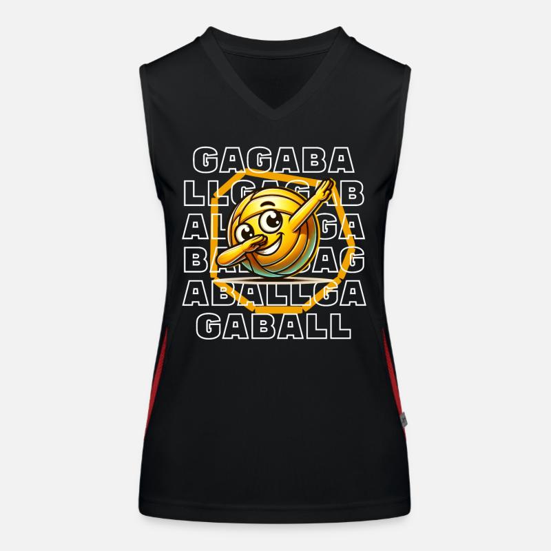 Gaga Ball Débardeur respirant contrasté Femme