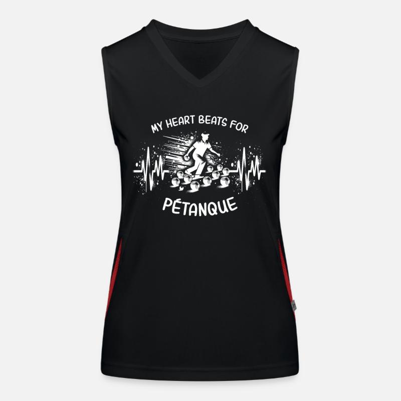 Petanque ECG Women's Functional Contrast Tank Top
