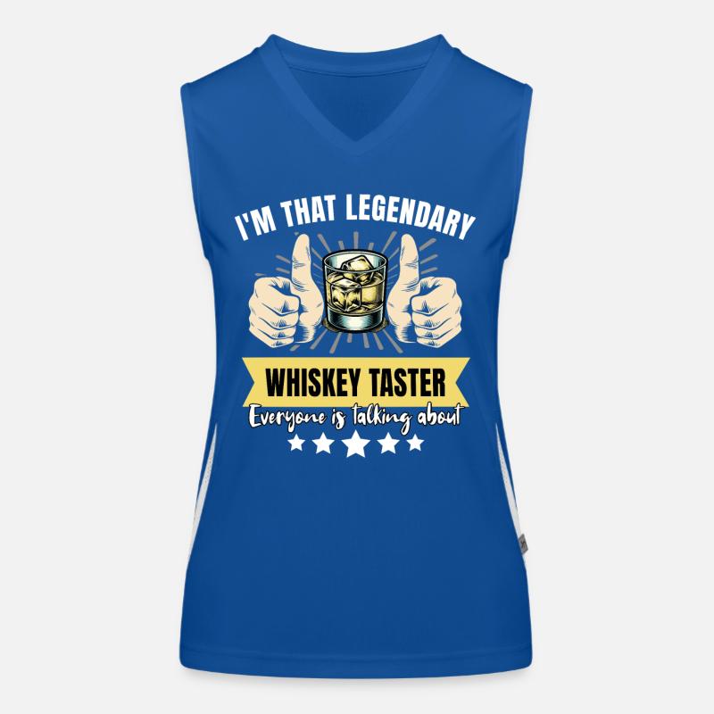 Legendary whiskey drinker Women's Functional Contrast Tank Top