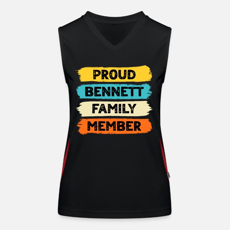 Stolzer Bennett Funktionelles Kontrast-Tank Top für Frauen