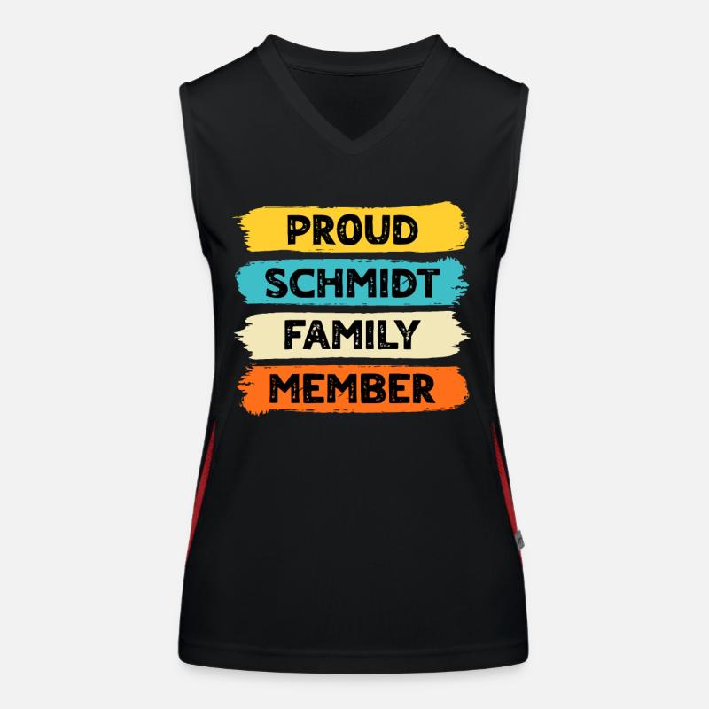 Fier Schmidt Débardeur respirant contrasté Femme