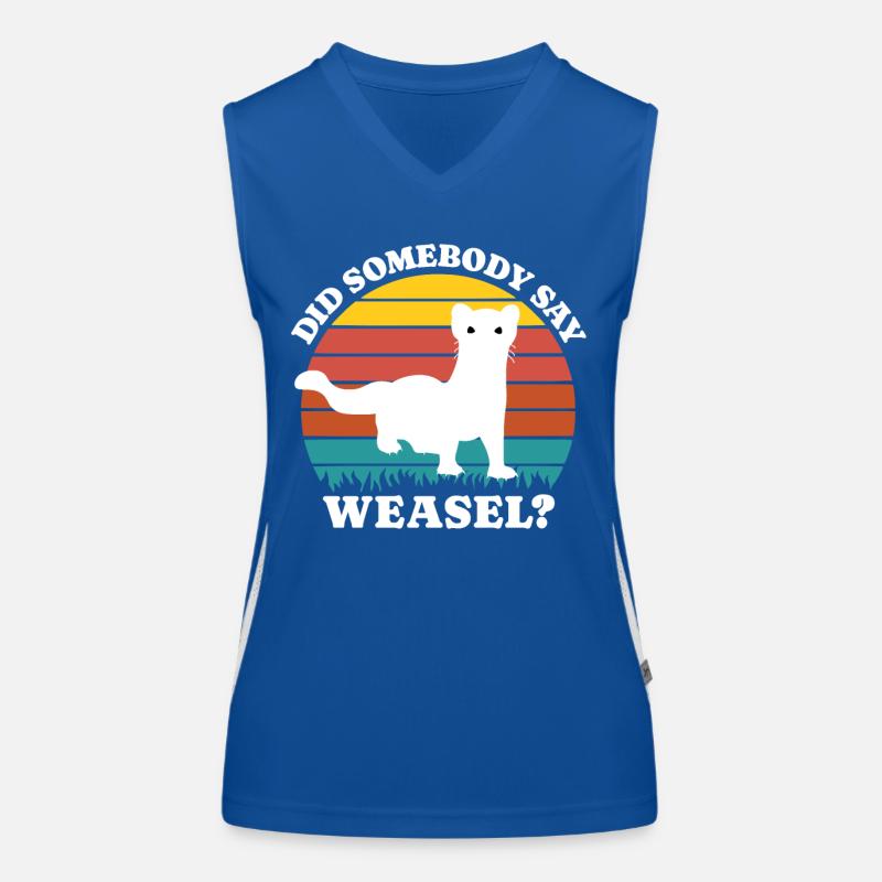 Wiesel Funktionelles Kontrast-Tank Top für Frauen