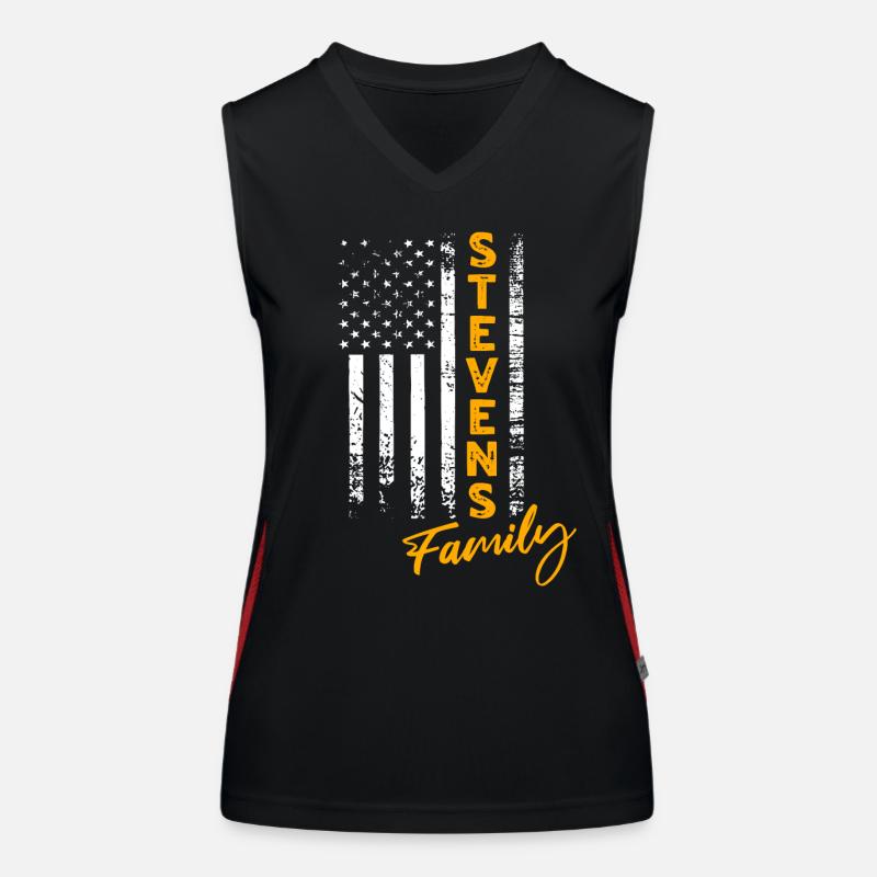 Stevens USA Funktionelles Kontrast-Tank Top für Frauen
