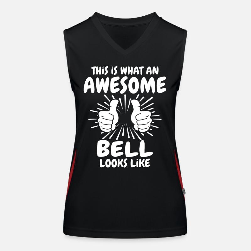 Bell Funktionelles Kontrast-Tank Top für Frauen