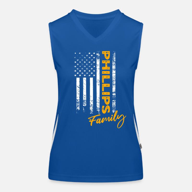 Phillips USA Funktionelles Kontrast-Tank Top für Frauen