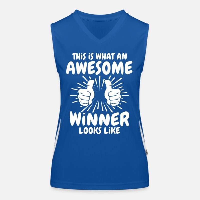 Gewinner Funktionelles Kontrast-Tank Top für Frauen