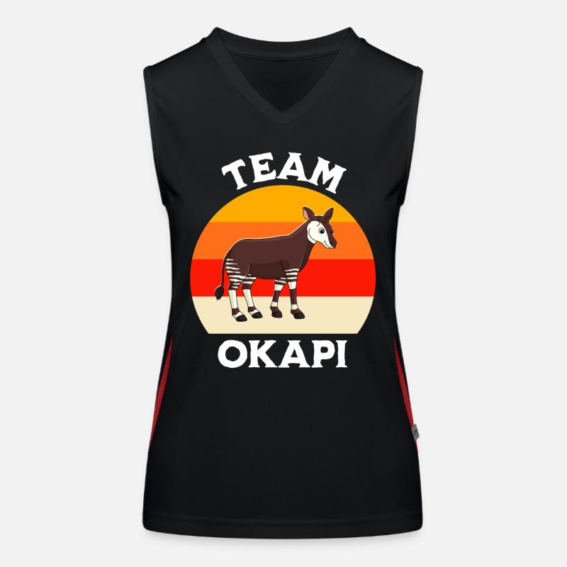 Okapi Débardeur respirant contrasté Femme