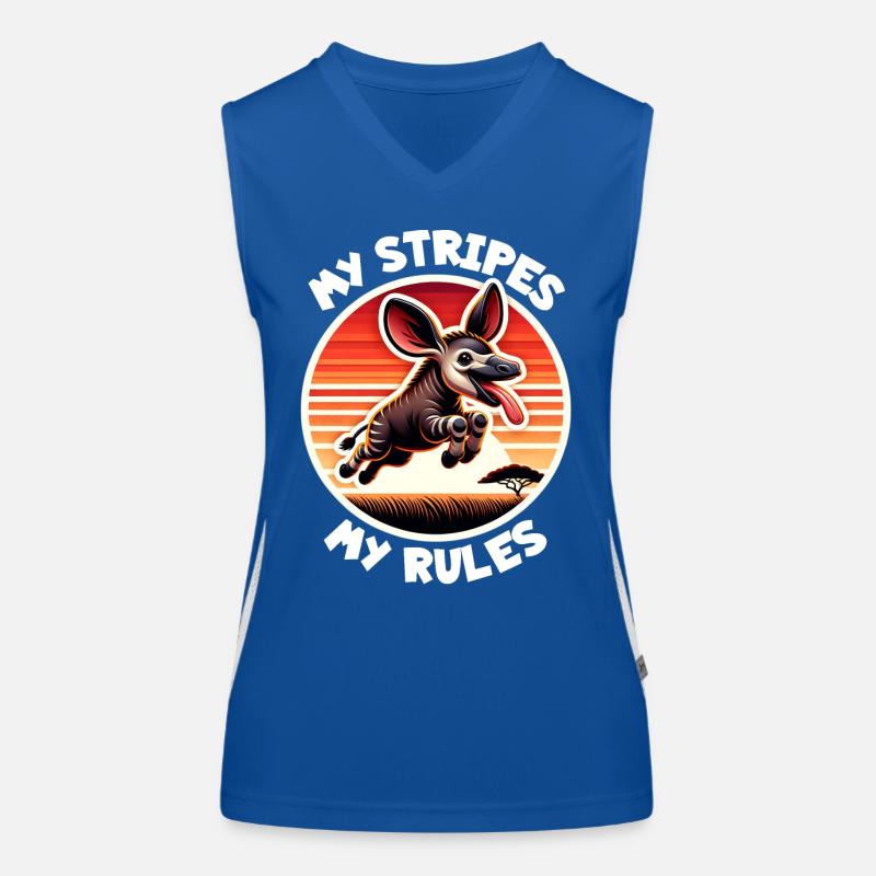 Dictons Okapi Débardeur respirant contrasté Femme