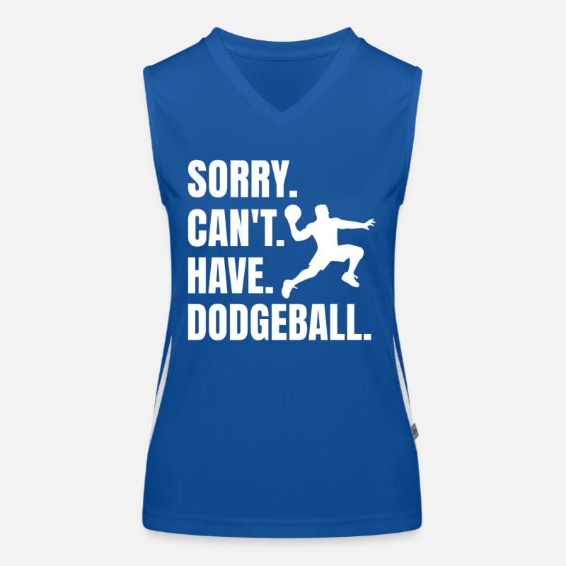 Dodgeball Funktionelles Kontrast-Tank Top für Frauen