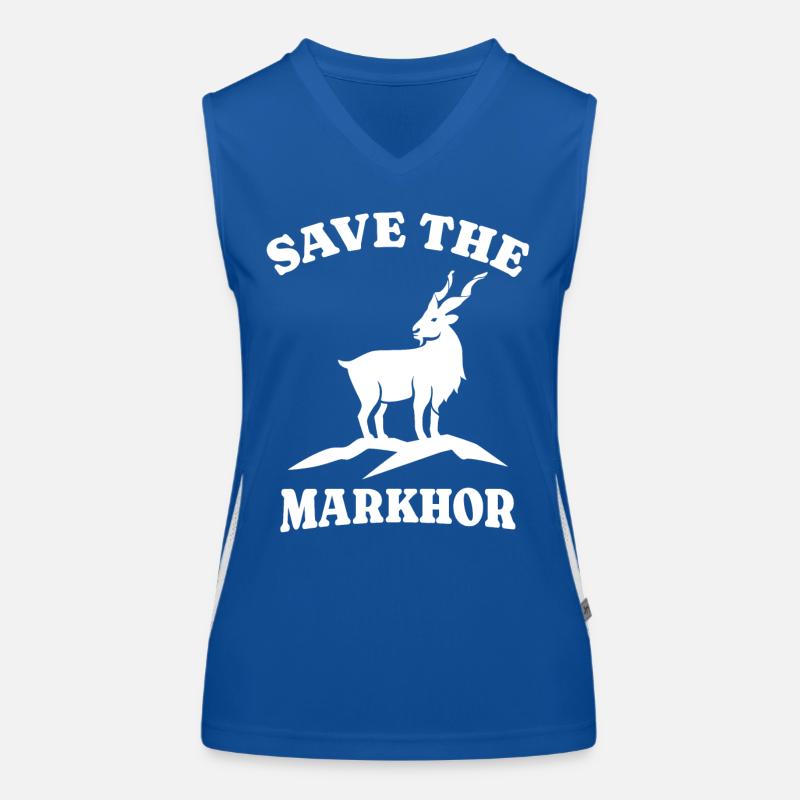 Save Schraubenziege Funktionelles Kontrast-Tank Top für Frauen