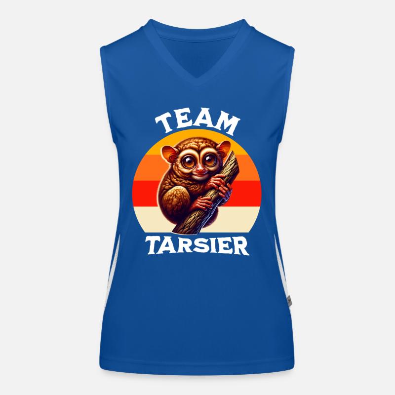 Drôles de dictons de tarsier Débardeur respirant contrasté Femme