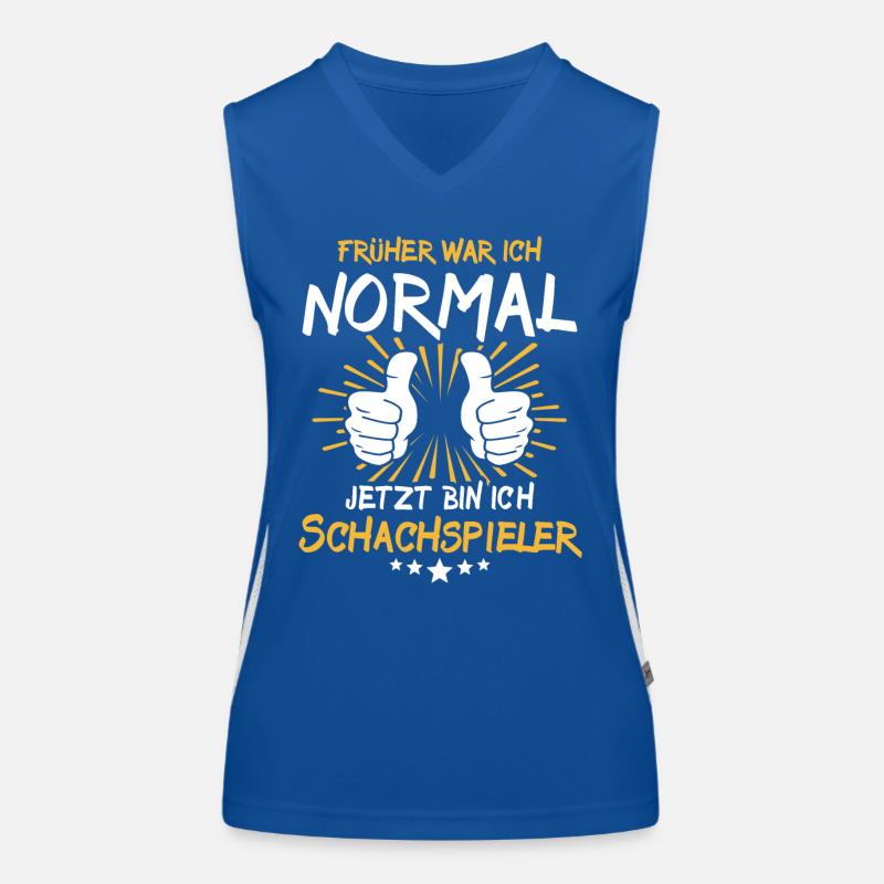 Chess Player Saying Women's Functional Contrast Tank Top