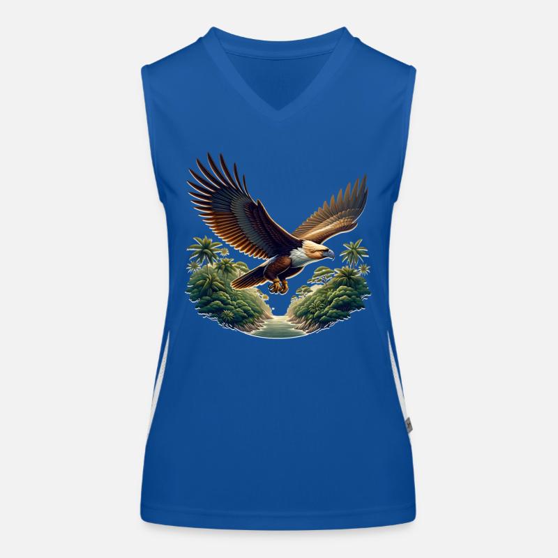 Monkey Eagle Women's Functional Contrast Tank Top