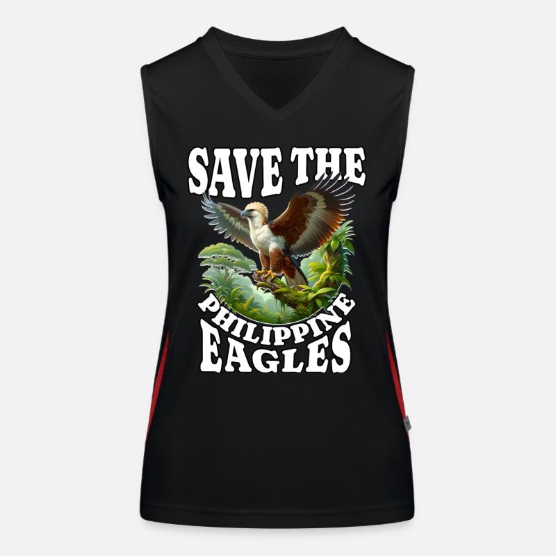 Affenadler Funktionelles Kontrast-Tank Top für Frauen