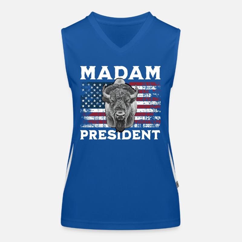 Bison US Women's Functional Contrast Tank Top