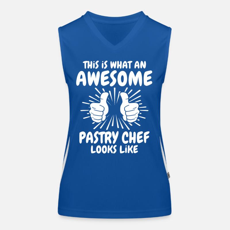 Konditor Funktionelles Kontrast-Tank Top für Frauen