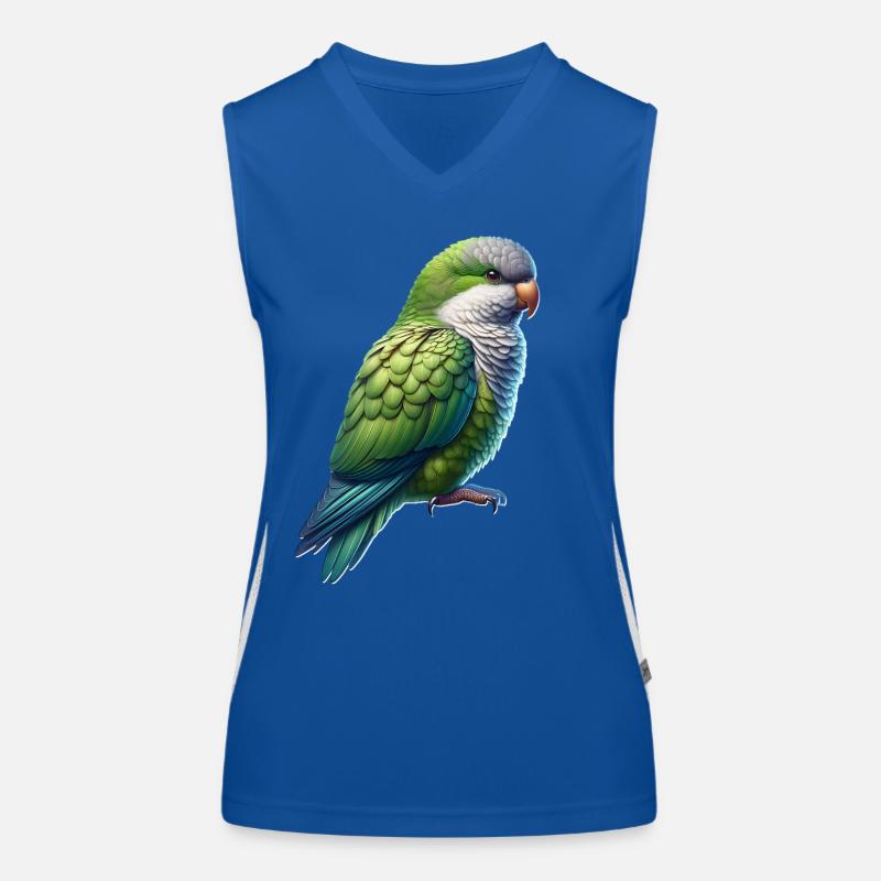 Monk parakeet Women's Functional Contrast Tank Top
