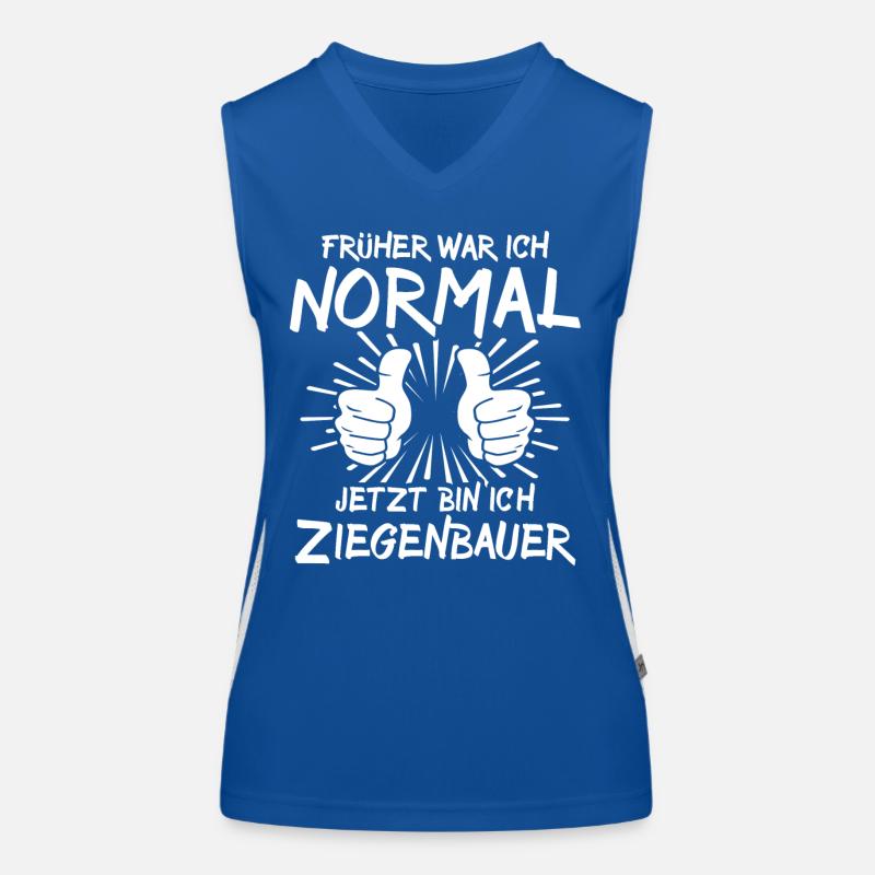 Ziegenbauer Funktionelles Kontrast-Tank Top für Frauen