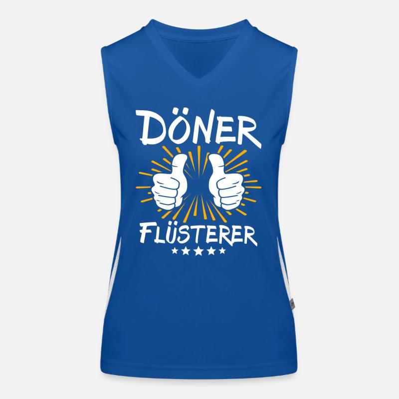 Döner Spruch Women's Functional Contrast Tank Top