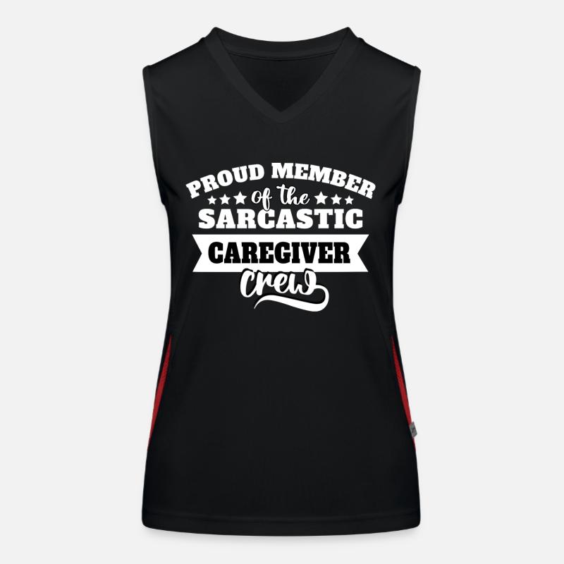 Supervisor Sarcasm Women's Functional Contrast Tank Top