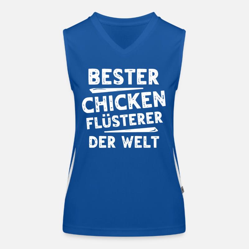 Poulet Débardeur respirant contrasté Femme