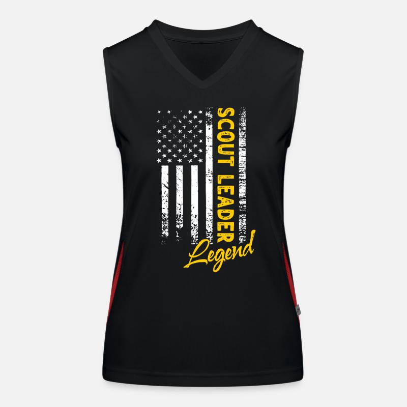 Scout Guide Legend Women's Functional Contrast Tank Top