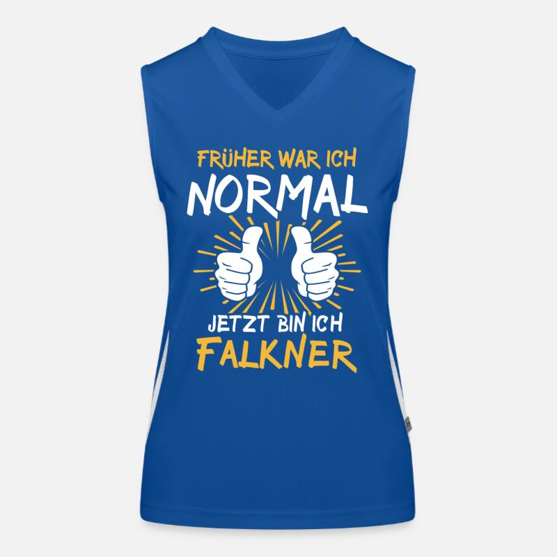 Falkner Spruch Funktionelles Kontrast-Tank Top für Frauen