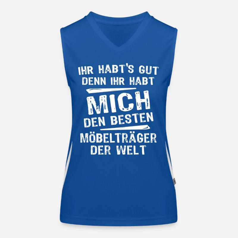 Furniture Rack Women's Functional Contrast Tank Top