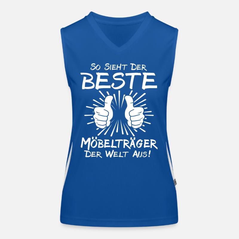 Bester Möbelträger Funktionelles Kontrast-Tank Top für Frauen