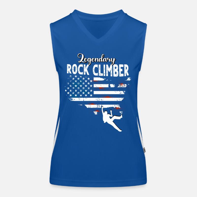 Climbers US Women's Functional Contrast Tank Top