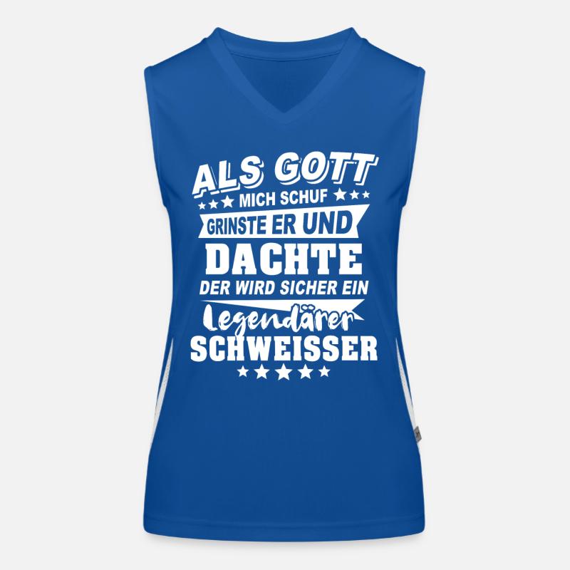 Schweisser Funktionelles Kontrast-Tank Top für Frauen