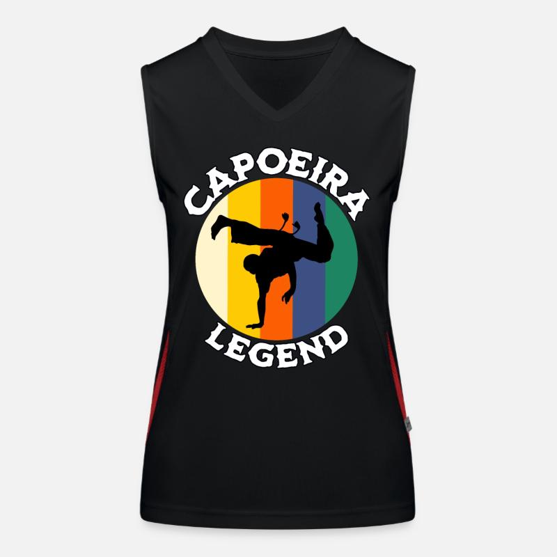 Capoeira Legend Women's Functional Contrast Tank Top