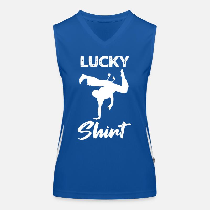 Capoeira Player Women's Functional Contrast Tank Top