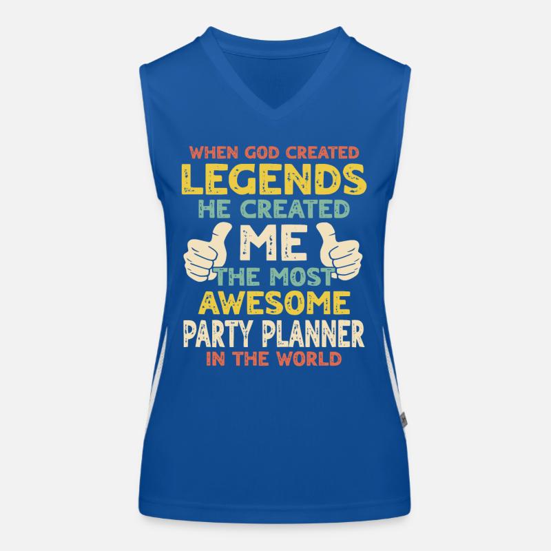 Party planner Women's Functional Contrast Tank Top