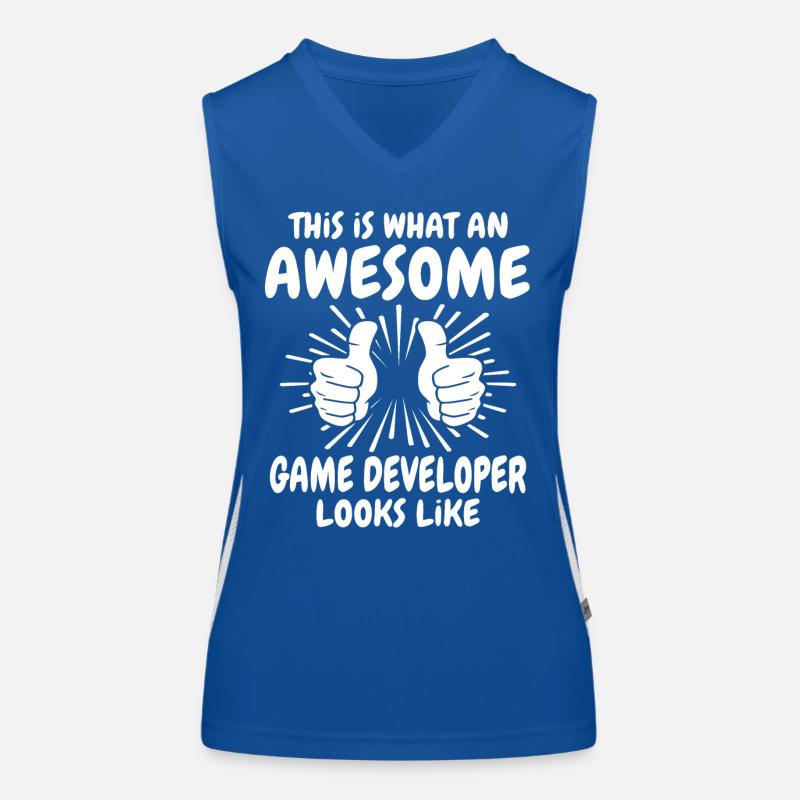 Game Developers Women's Functional Contrast Tank Top