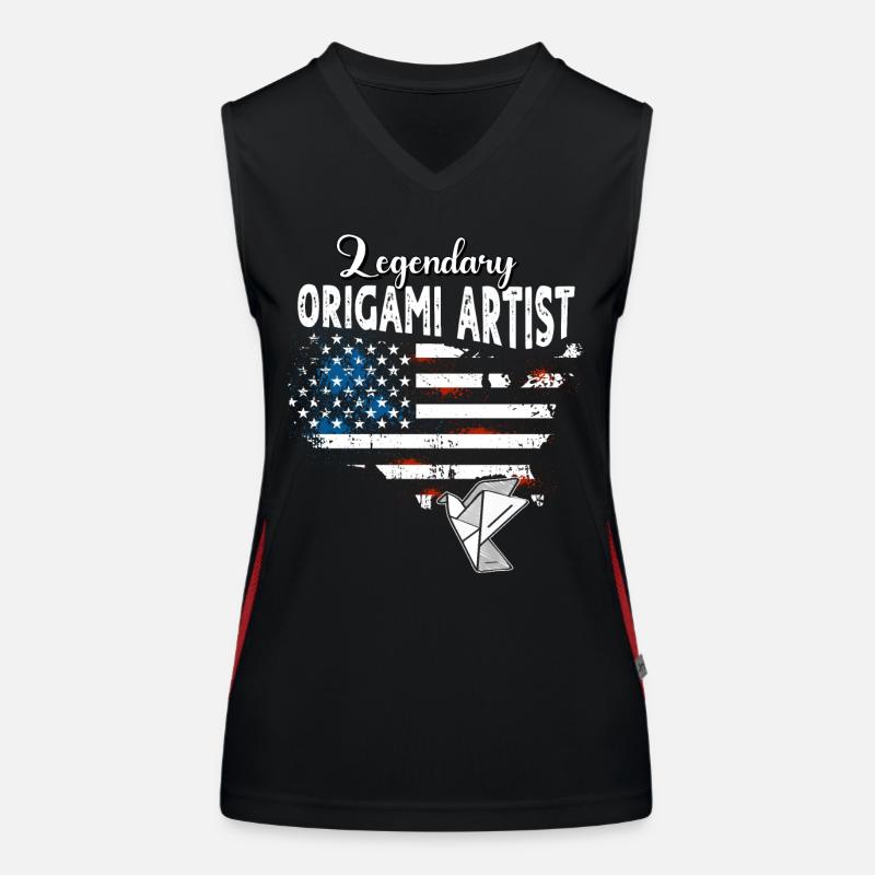 Origami US Women's Functional Contrast Tank Top