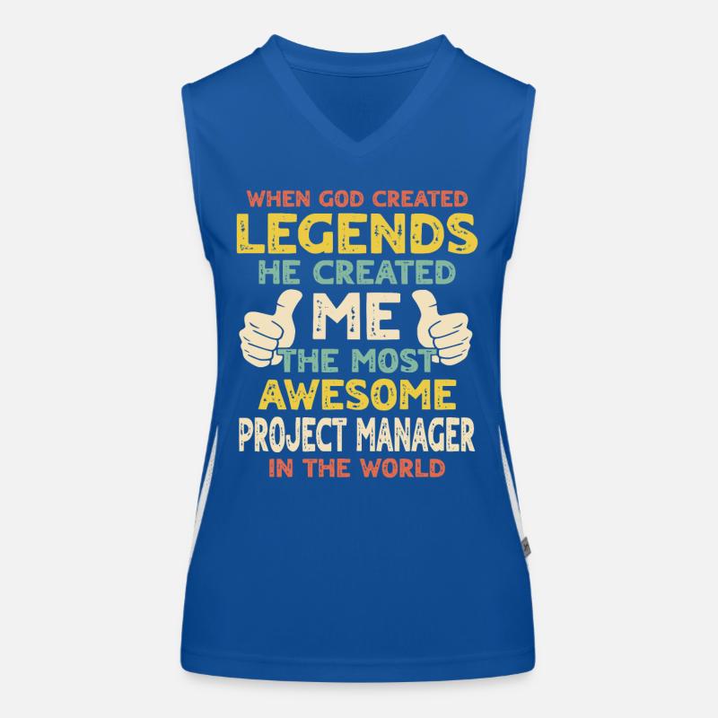 Chefs de projet Débardeur respirant contrasté Femme