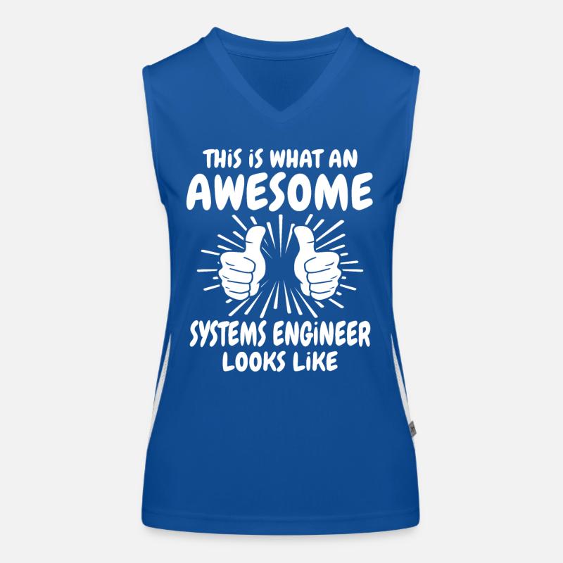 Systems Engineer Women's Functional Contrast Tank Top