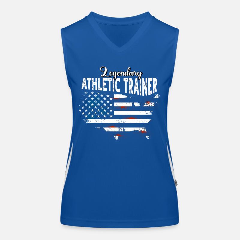 Athletiktrainer US Funktionelles Kontrast-Tank Top für Frauen