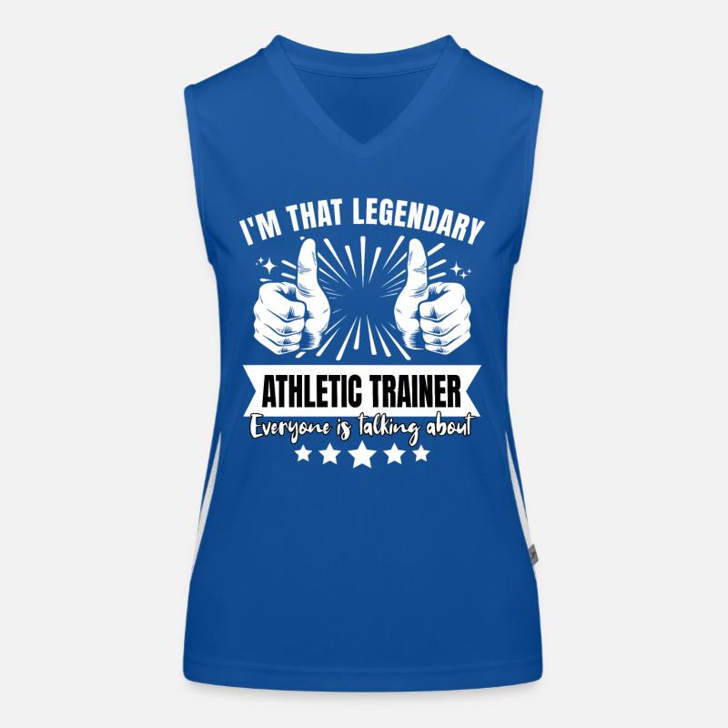 Legendärer Athletiktrainer Legende Funktionelles Kontrast-Tank Top für Frauen