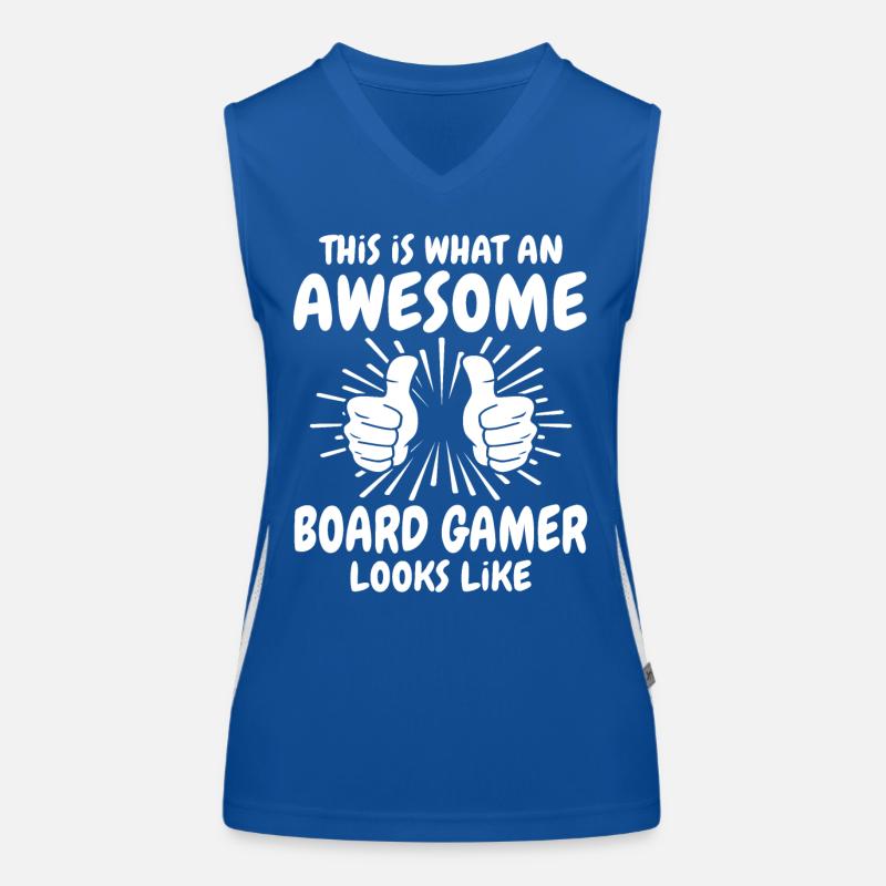 Board Game Women's Functional Contrast Tank Top
