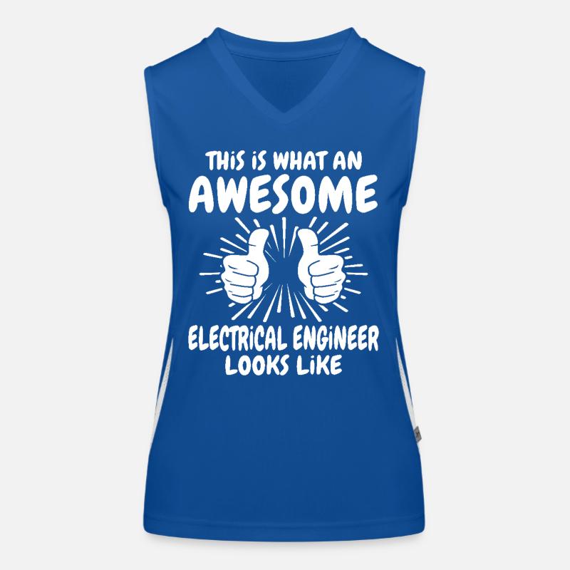 Electrical engineer Women's Functional Contrast Tank Top