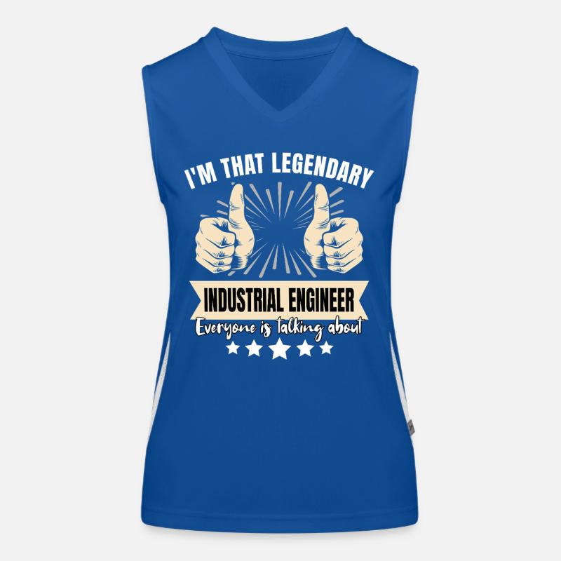 Legendary Industrial Engineer Women's Functional Contrast Tank Top